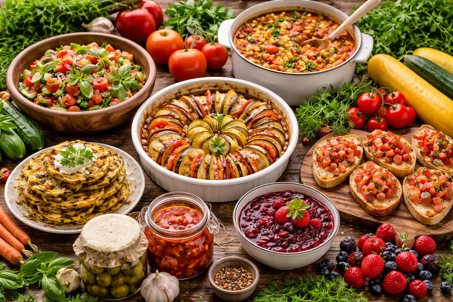 Рецепты из урожая