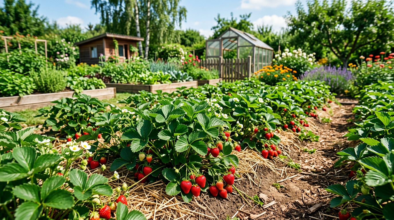 Как увеличить урожай клубники без лишних хлопот