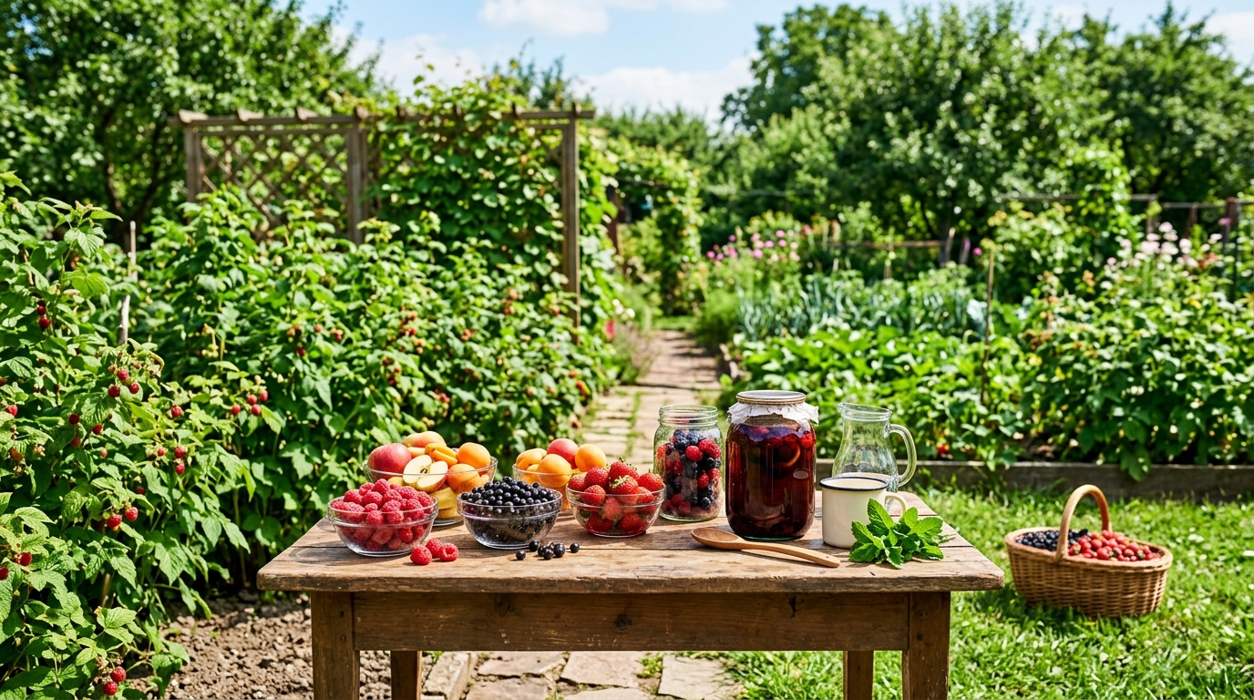 Домашние компоты без лишнего сахара: идеи