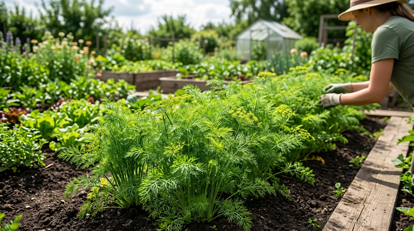 Как вырастить укроп пышным и ароматным