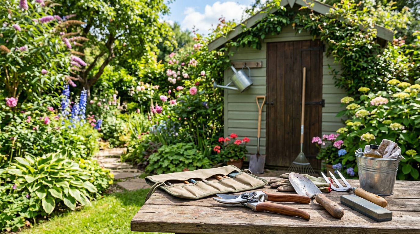 Как ухаживать за садовым инструментом дольше