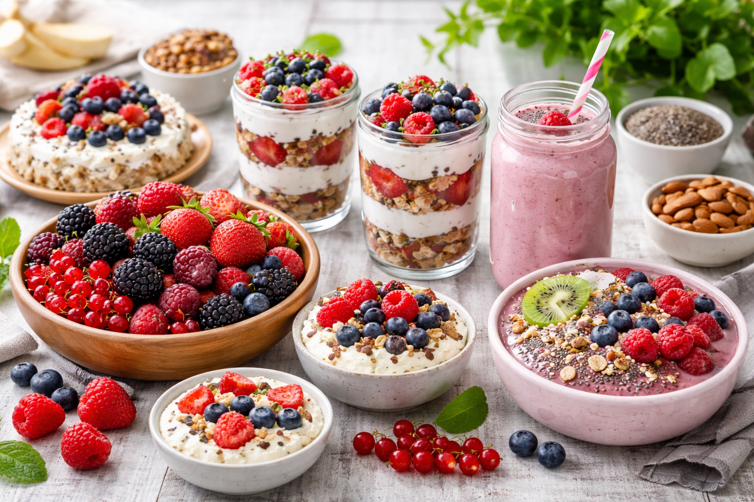 Ягоды для ПП: лучшие варианты перекусов